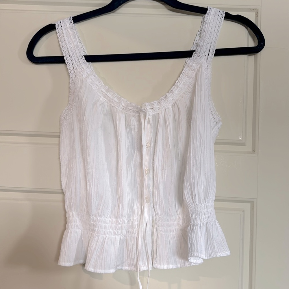 Women button up AE top